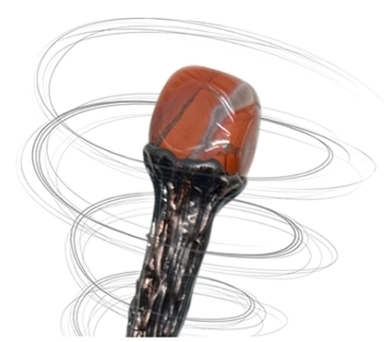 bracciale agata striata cherry