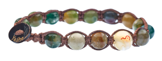bracciale agata muschiata