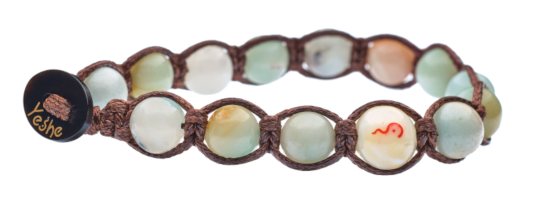 bracciale amazonite