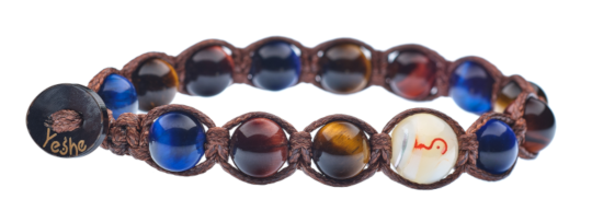 bracciale occhio di tigre multicolor