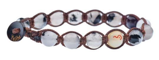 bracciale quarzo rutilato